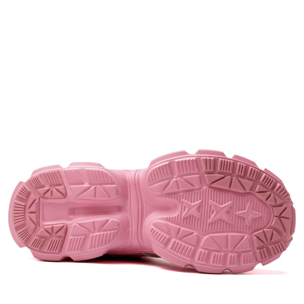Women's Pink Steel Toe Work Shoes with Slip-Resistant Outsole - Image 5