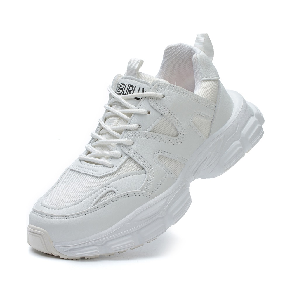 Women's White Steel Toe Work Shoes with Lightweight Cushioning - Image 3
