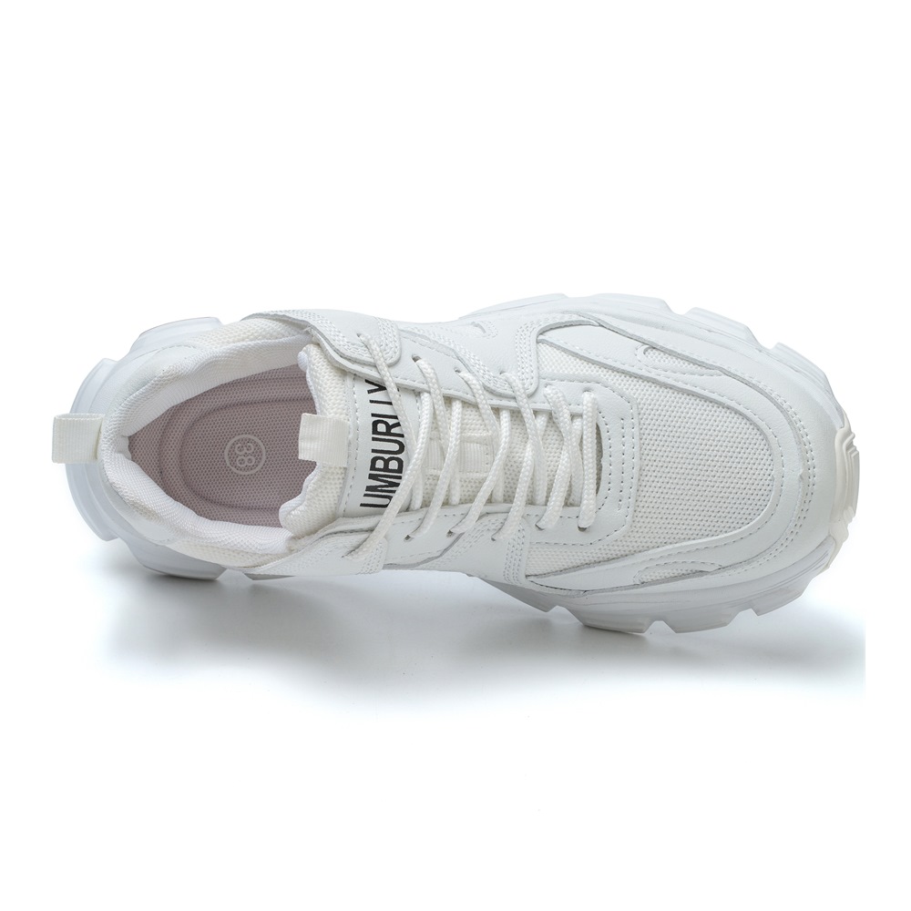 Women's White Steel Toe Work Shoes with Lightweight Cushioning - Image 4