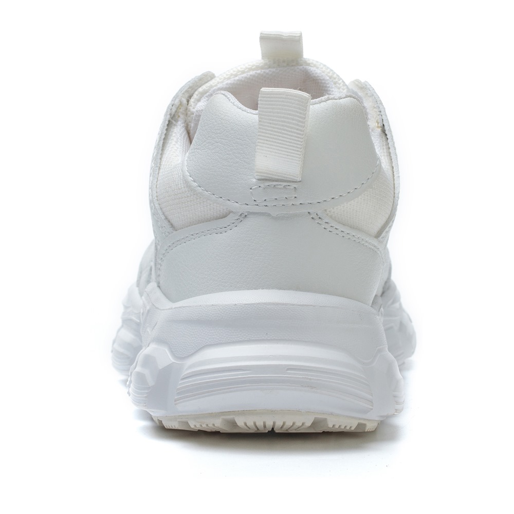 Women's White Steel Toe Work Shoes with Lightweight Cushioning - Image 6