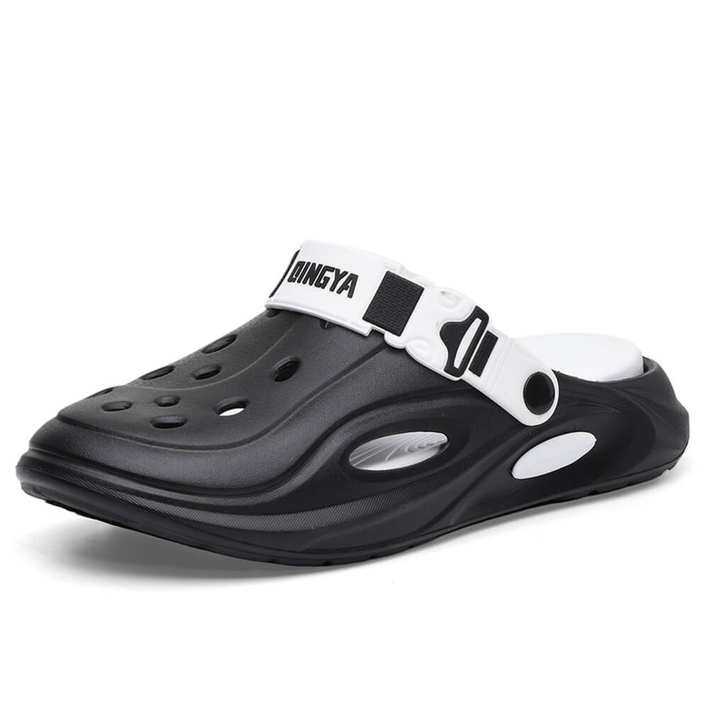 Cushioned Unisex Slip Resistant Chef Clogs Black