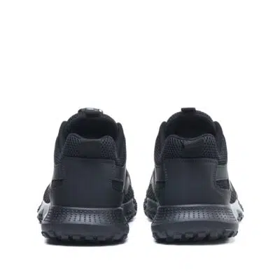Large Mesh Breathable Steel Toe Work Shoes Black view 6