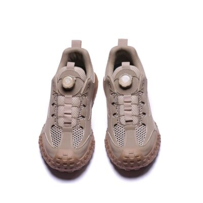 Breathable Large Mesh Steel Toe Work Shoes Khaki view 4