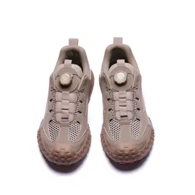 Breathable Large Mesh Steel Toe Work Shoes Khaki view 4