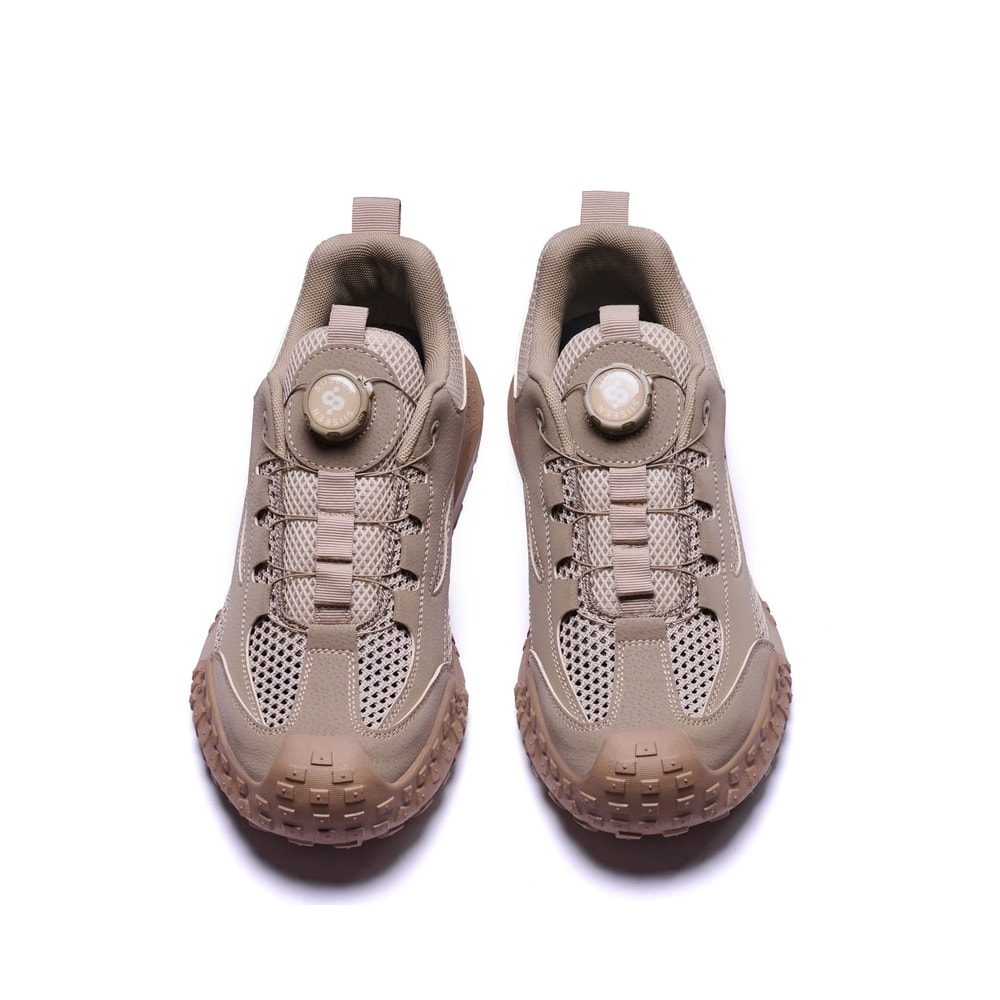 Breathable Large Mesh Steel Toe Work Shoes Khaki view 4