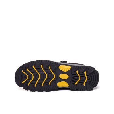 Dial Lacing Slip Resistant Steel Toe Work Shoes Black view 5