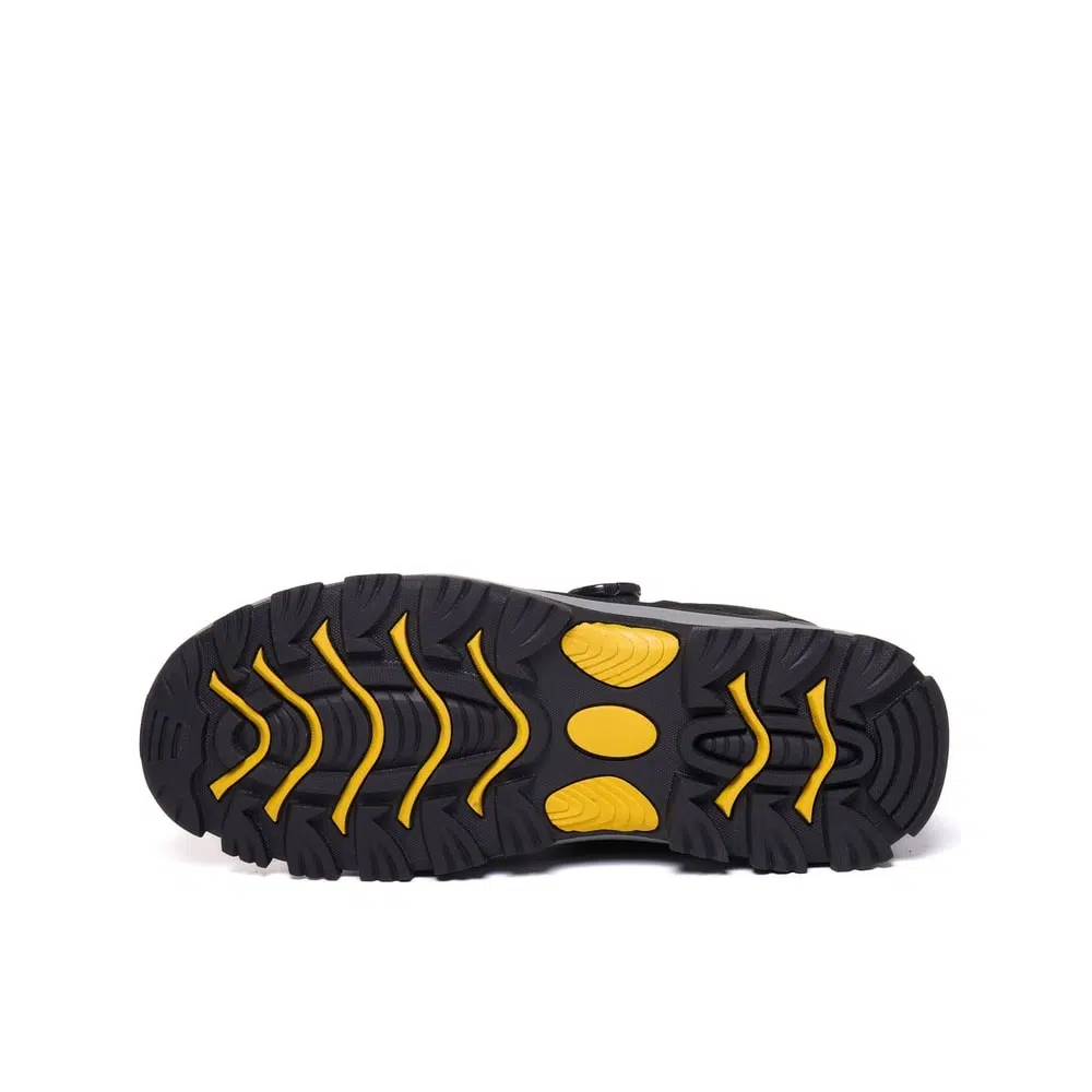 Dial Lacing Slip Resistant Steel Toe Work Shoes Black view 5
