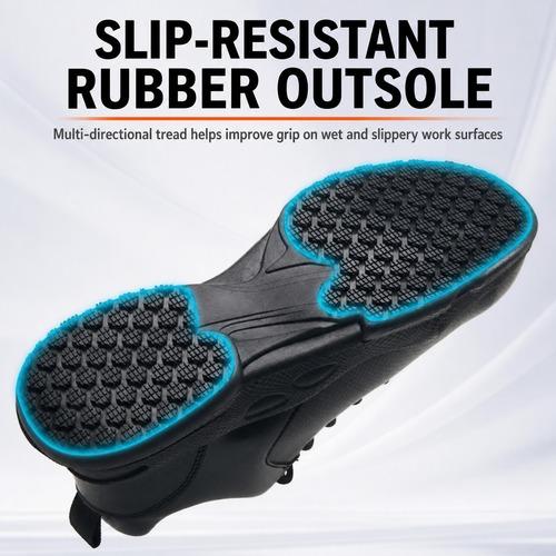 Slip-resistant rubber outsole