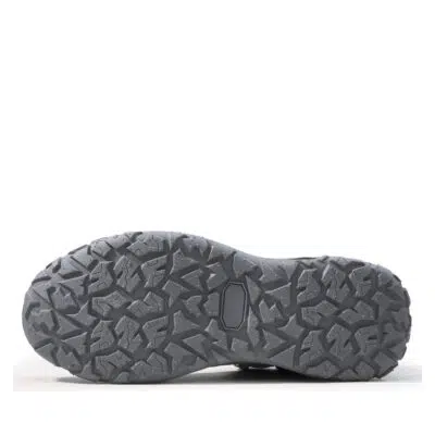 Gray slip-resistant outsole