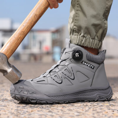 Steel toe impact protection demonstration