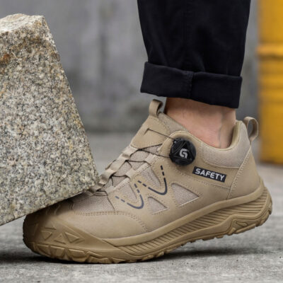Steel toe impact protection demonstration