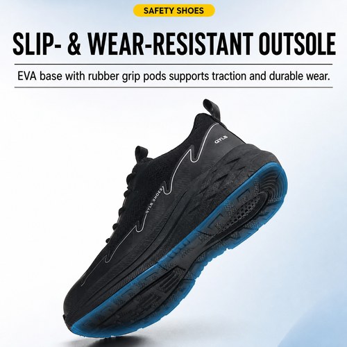 Slip and wear resistant outsole