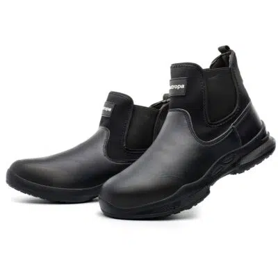 Waterproof Non Slip Chef Shoes for Kitchen Work Black - Image 3