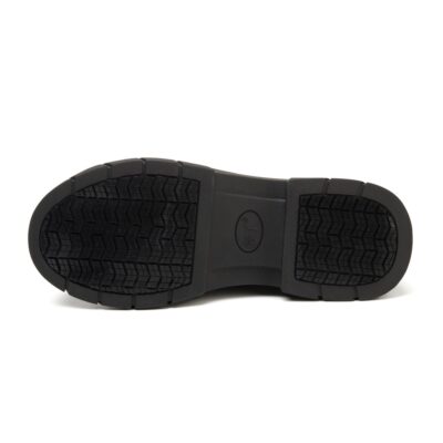 Slip Resistant Metal Free Composite Toe Work Shoes Black