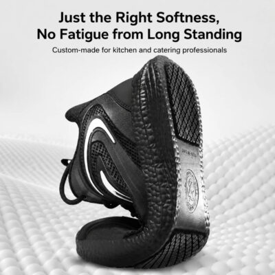 Non Slip Kitchen Work Shoes – Lightweight Slip Resistant Chef Shoes with Breathable Honeycomb Mesh - Image 6