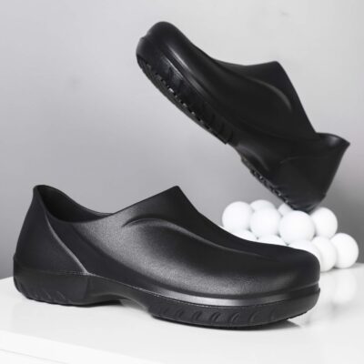 Lightweight Slip-On Kitchen Work Shoes with Waterproof & Oil Resistant - Image 6