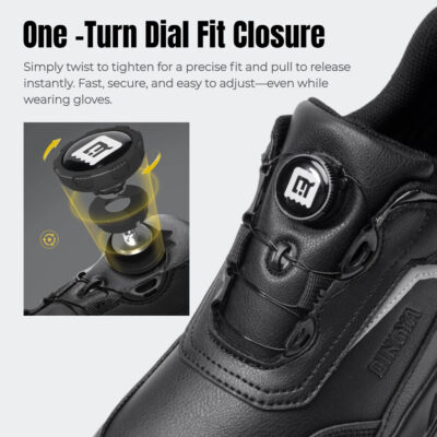 Non Slip Work Shoes – Water & Oil Resistant with Lightweight Cushioned Sneakers - Image 4