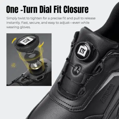 Non Slip Work Shoes – Water & Oil Resistant with Lightweight Cushioned Sneakers - Image 4