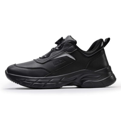 Non Slip Work Shoes – Water & Oil Resistant with Lightweight Cushioned Sneakers