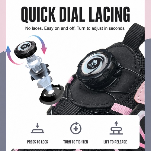 Quick dial lacing system