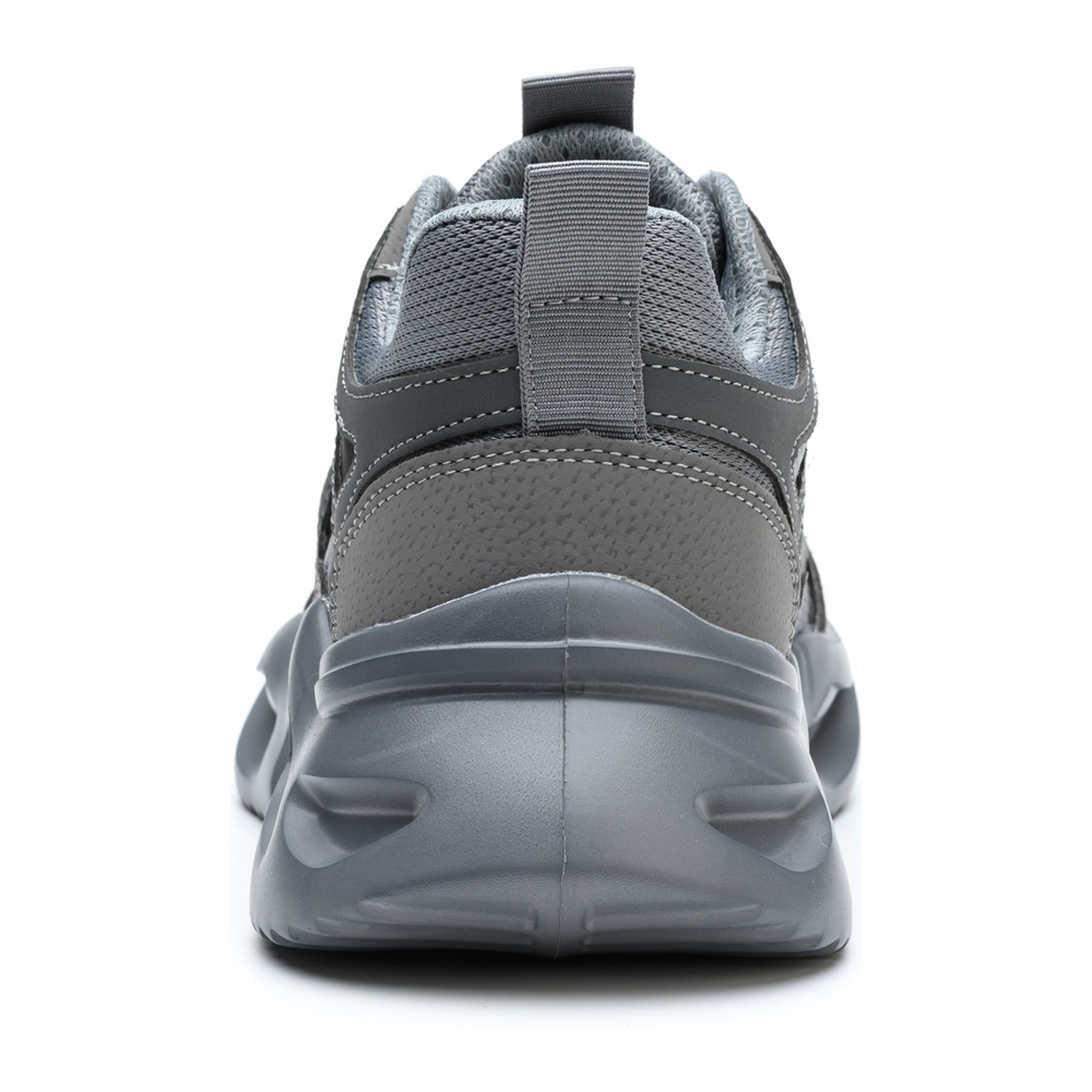 Gray steel toe work shoes 6