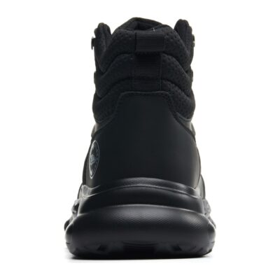 Black steel toe work shoes 7