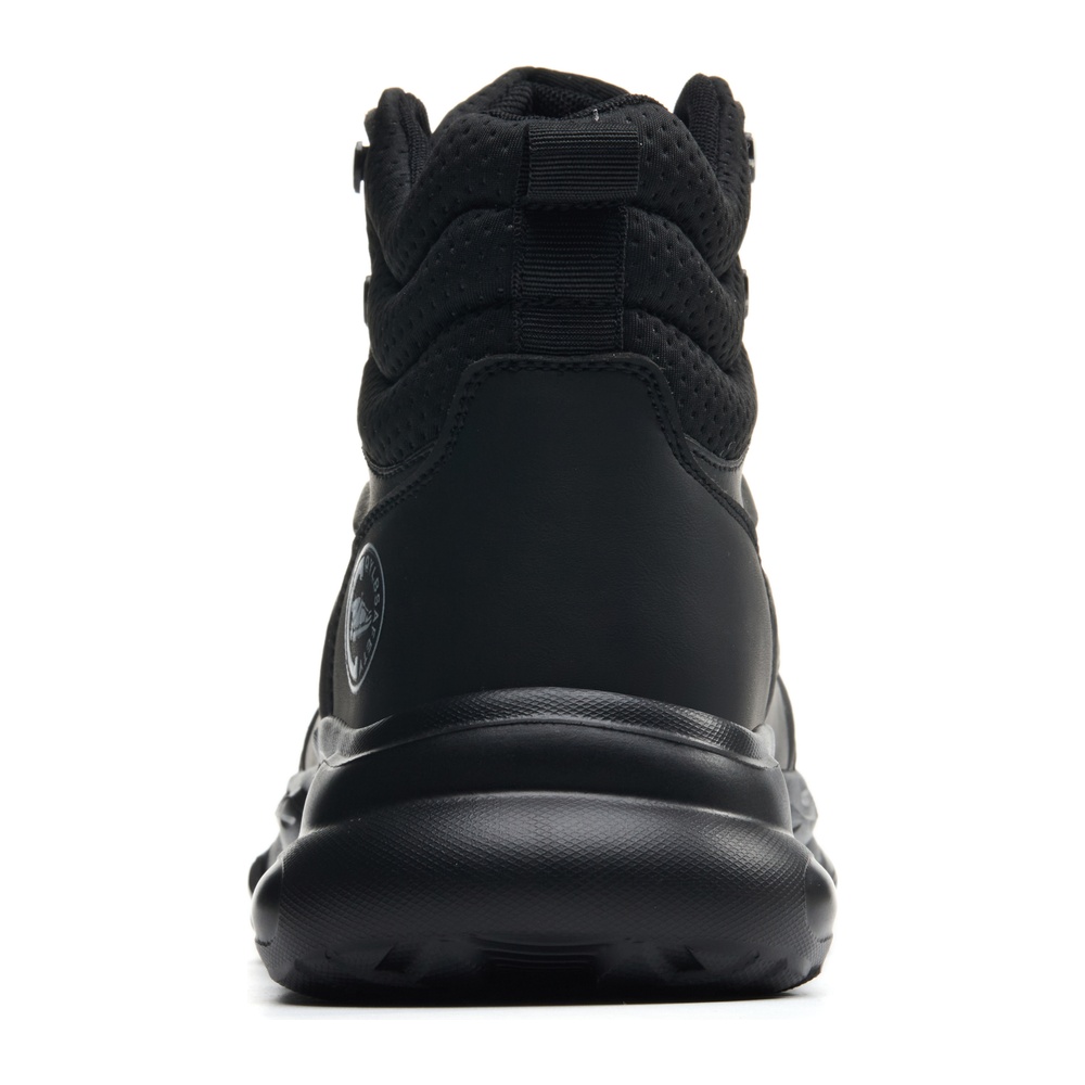 Black steel toe work shoes 7