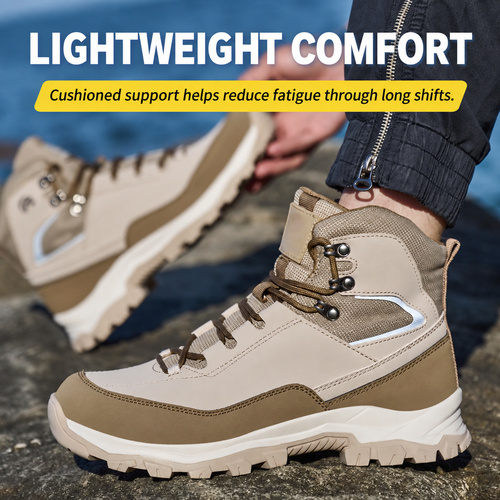 Lightweight comfort in G178 steel toe work boots