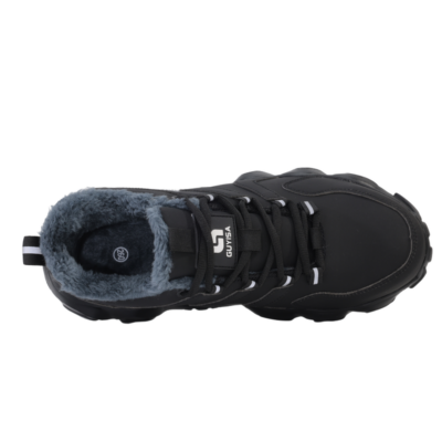 Fleece Lined Steel Toe Work Shoes with Rugged Grip - Image 5